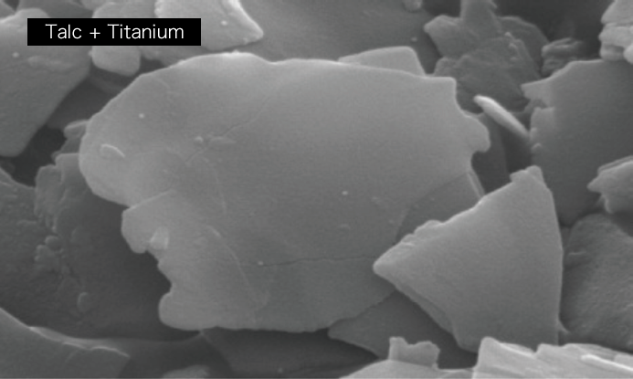Talc + Titanium